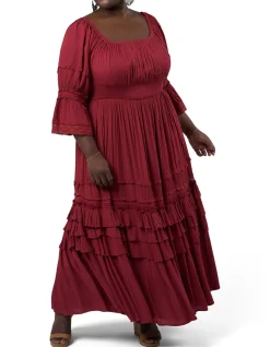 THE POETIC GYPSY-GRECIAN GODDESS MAXI DRESS