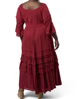 THE POETIC GYPSY-GRECIAN GODDESS MAXI DRESS