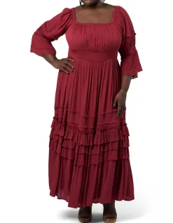 THE POETIC GYPSY-GRECIAN GODDESS MAXI DRESS