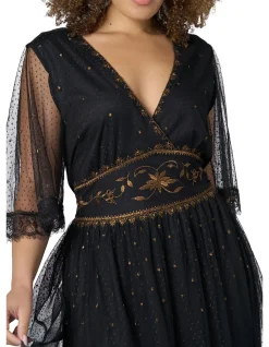 THE POETIC GYPSY - MOON RISING MIDI DRESS