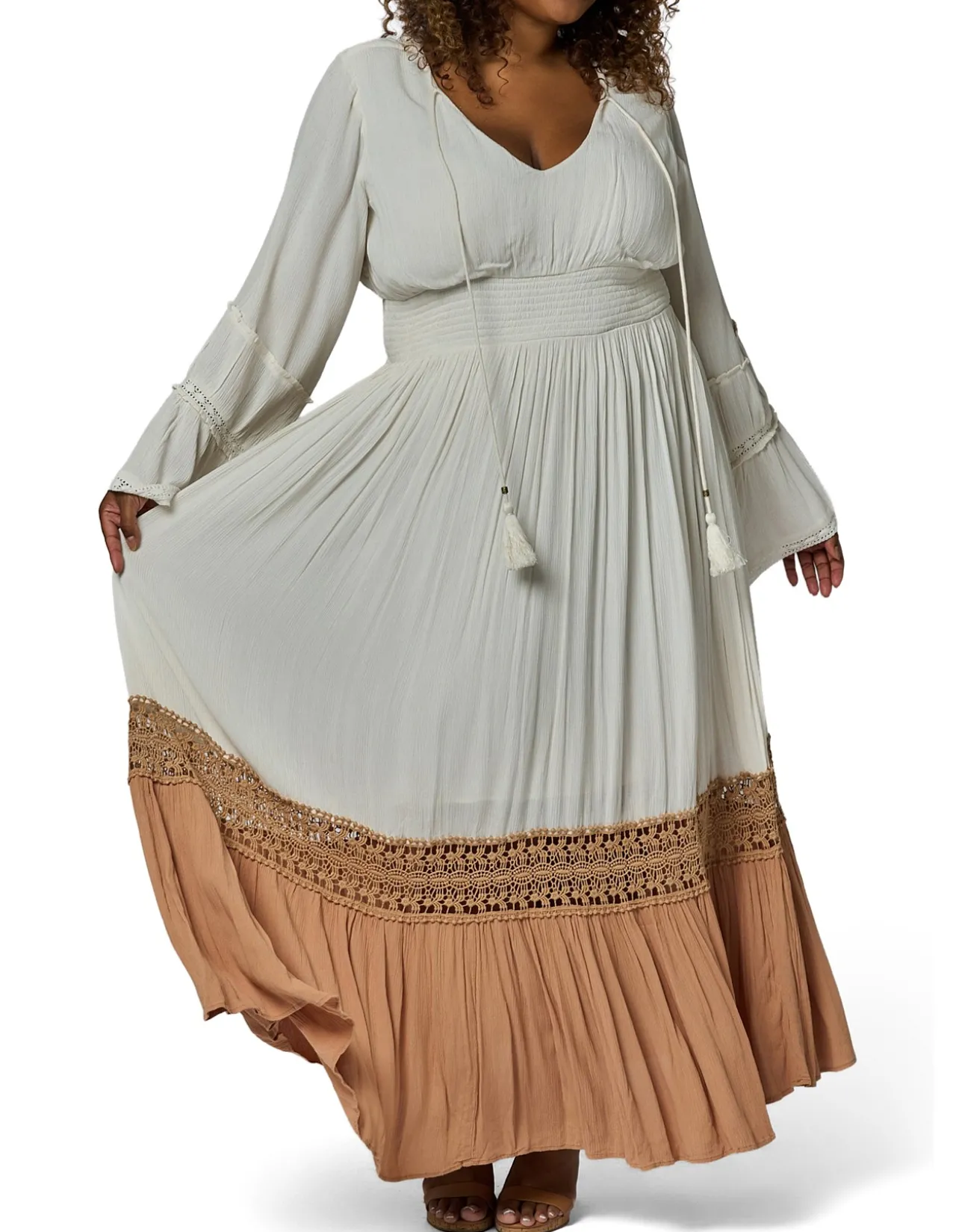 THE POETIC GYPSY-RADIANT GODDESS MAXI DRESS