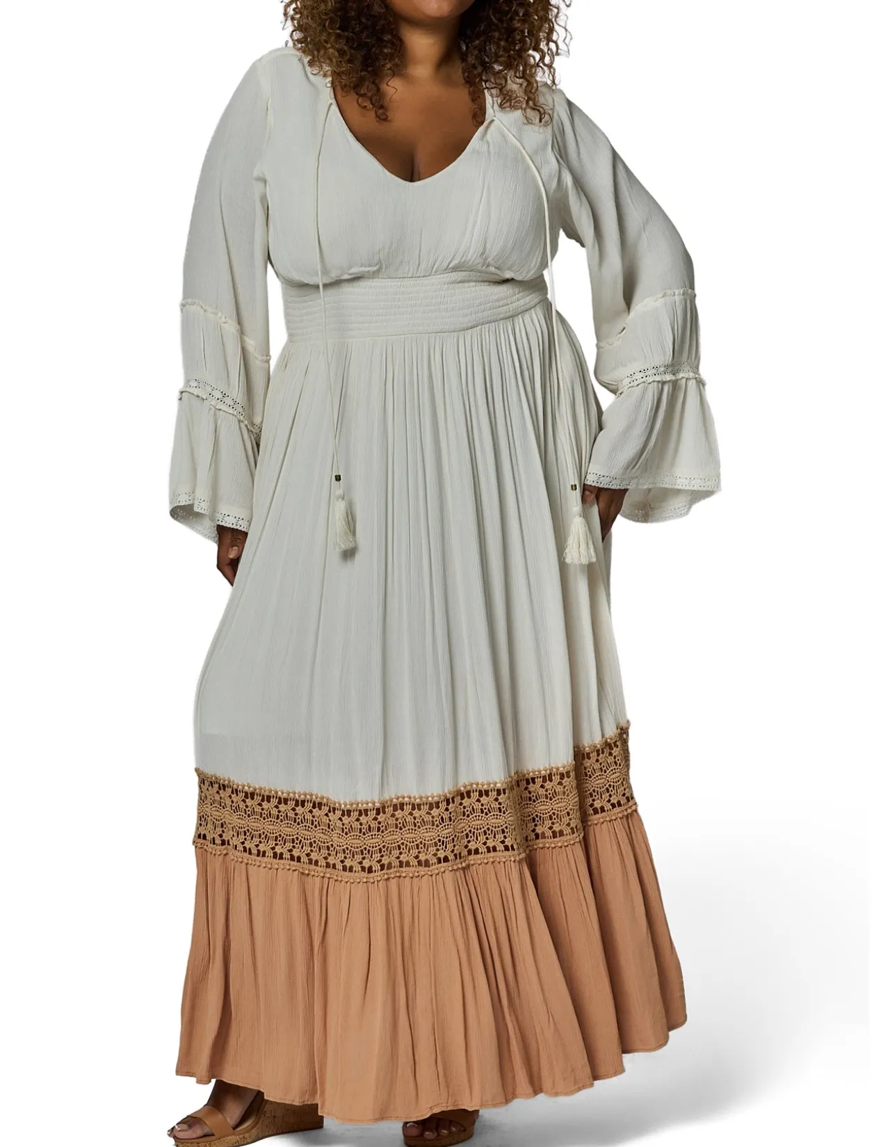 THE POETIC GYPSY-RADIANT GODDESS MAXI DRESS