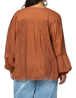THE POETIC GYPSY - RETROGRADE PEASANT BLOUSE