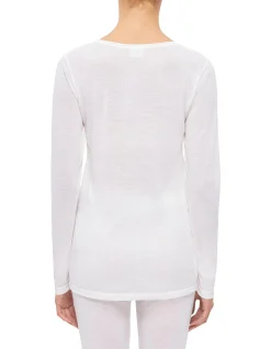 Thermal Wool Lyocell Long Sleeve Top