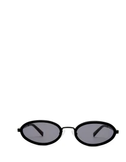 THE SAGE BLACK OVAL Sunglasses