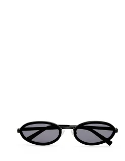 THE SAGE BLACK OVAL Sunglasses