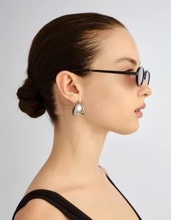 THE SAGE BLACK OVAL Sunglasses