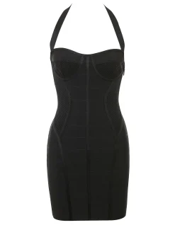 THE SCULPT BANDAGE MINI DRESS