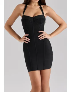 THE SCULPT BANDAGE MINI DRESS