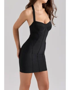 THE SCULPT BANDAGE MINI DRESS