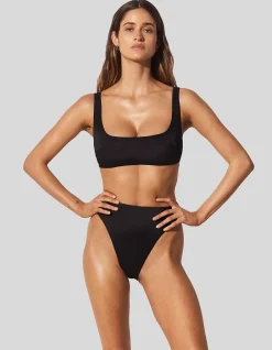 The 90's High Rise High Leg Bikini Bottom