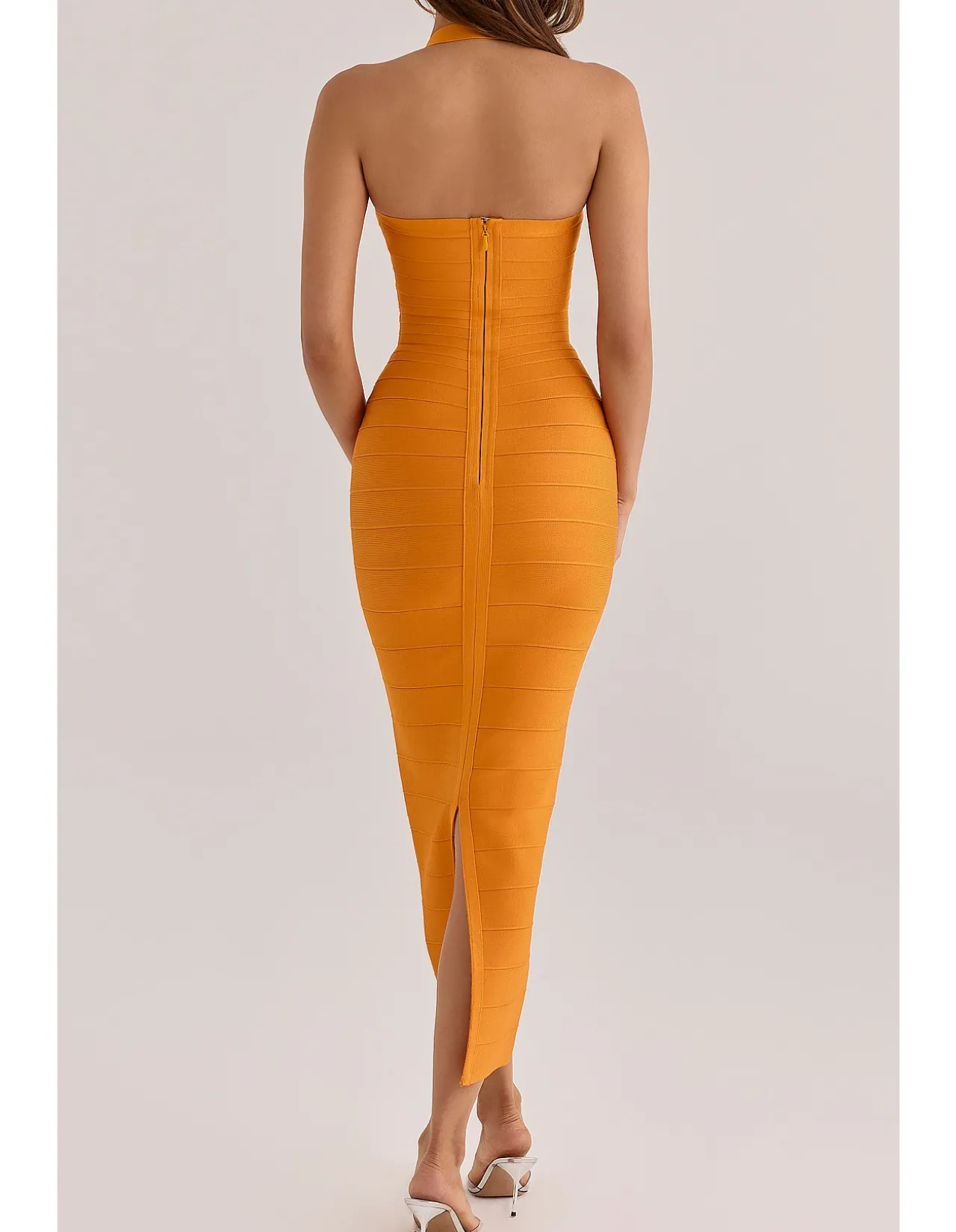 THE SILHOUETTE BANDAGE MAXI DRESS