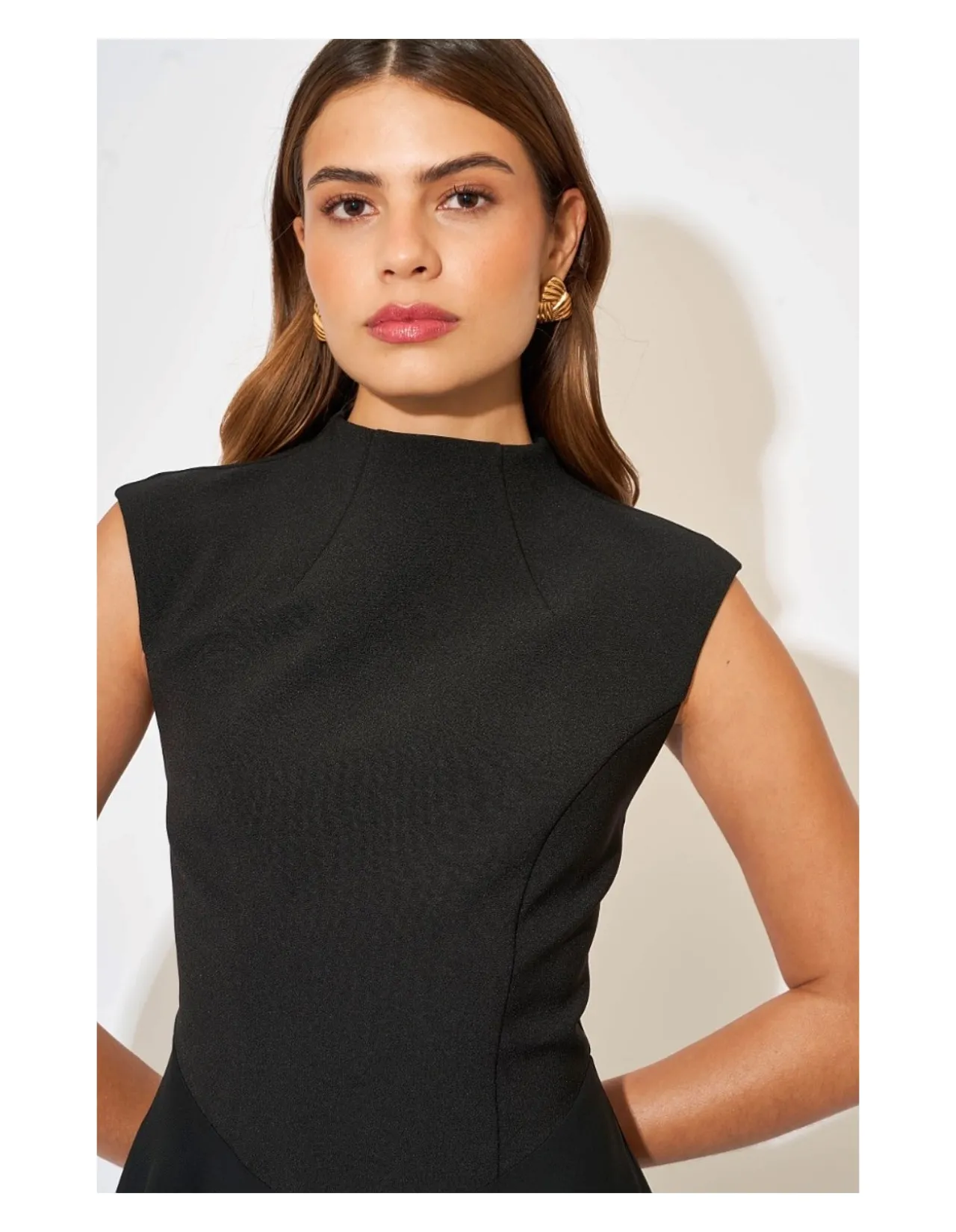 The Ultimate Muse Sleeveless High Waist Midi Dress