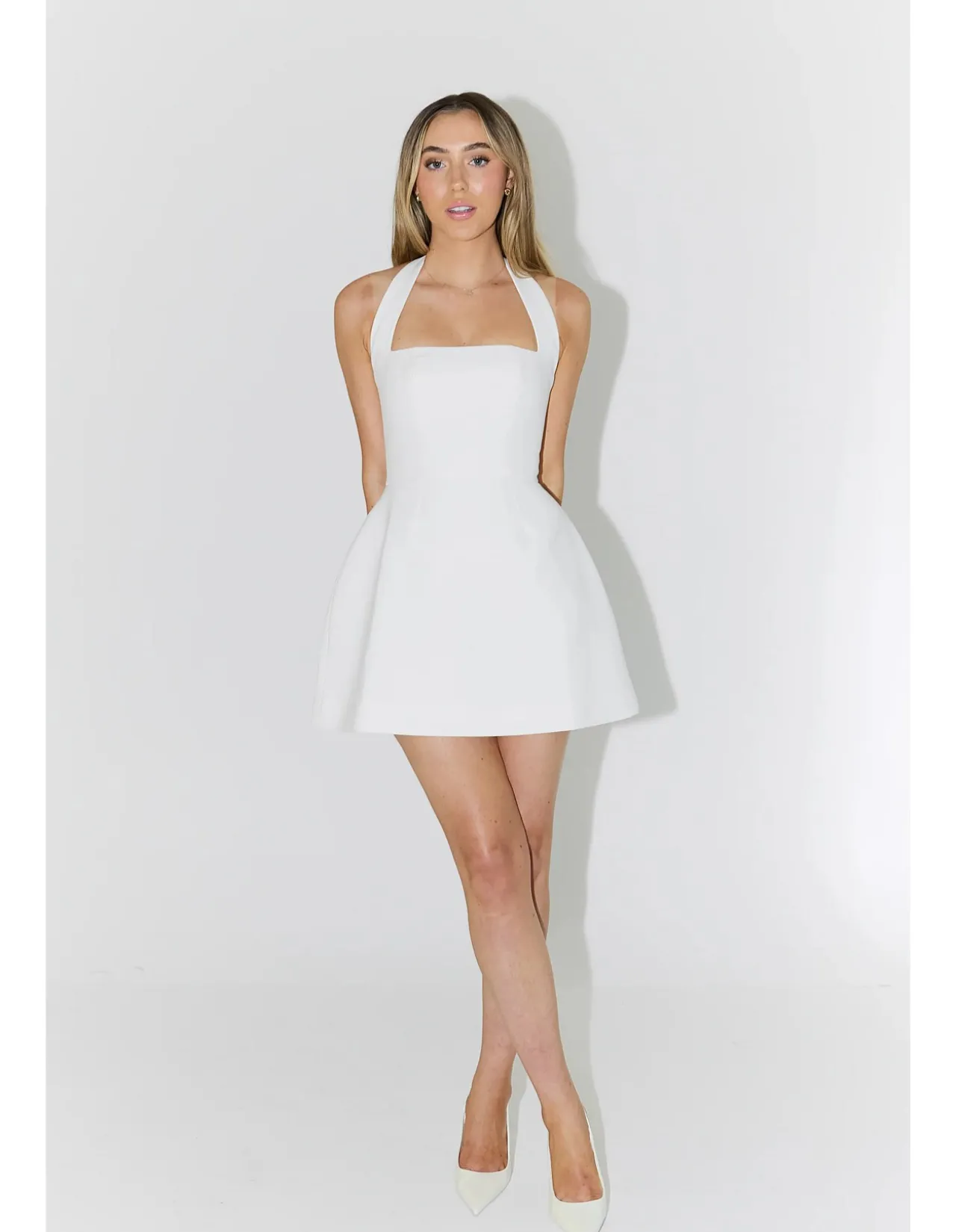 THE ULTIMATE MUSE STRUCTURED MINI DRESS