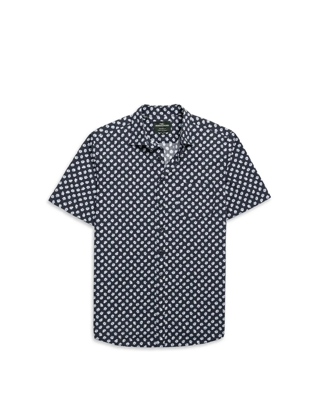 THOMSONS CROSSING SHORT SLEEVE SHIRT - NAVY