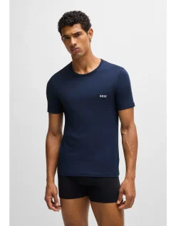 Three-pack of logo-embroidered T-shirts in cotton
