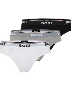 Three-pack of classic briefs in stretch cotton