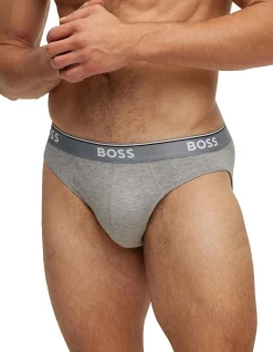 Three-pack of classic briefs in stretch cotton
