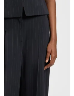 Tiana Regular-fit Trousers with Pinstripe