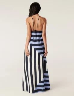TIDAL HALTER NECK DRESS
