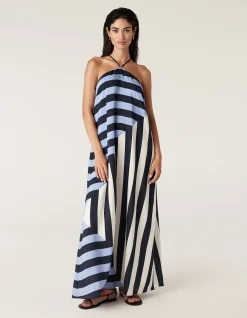 TIDAL HALTER NECK DRESS