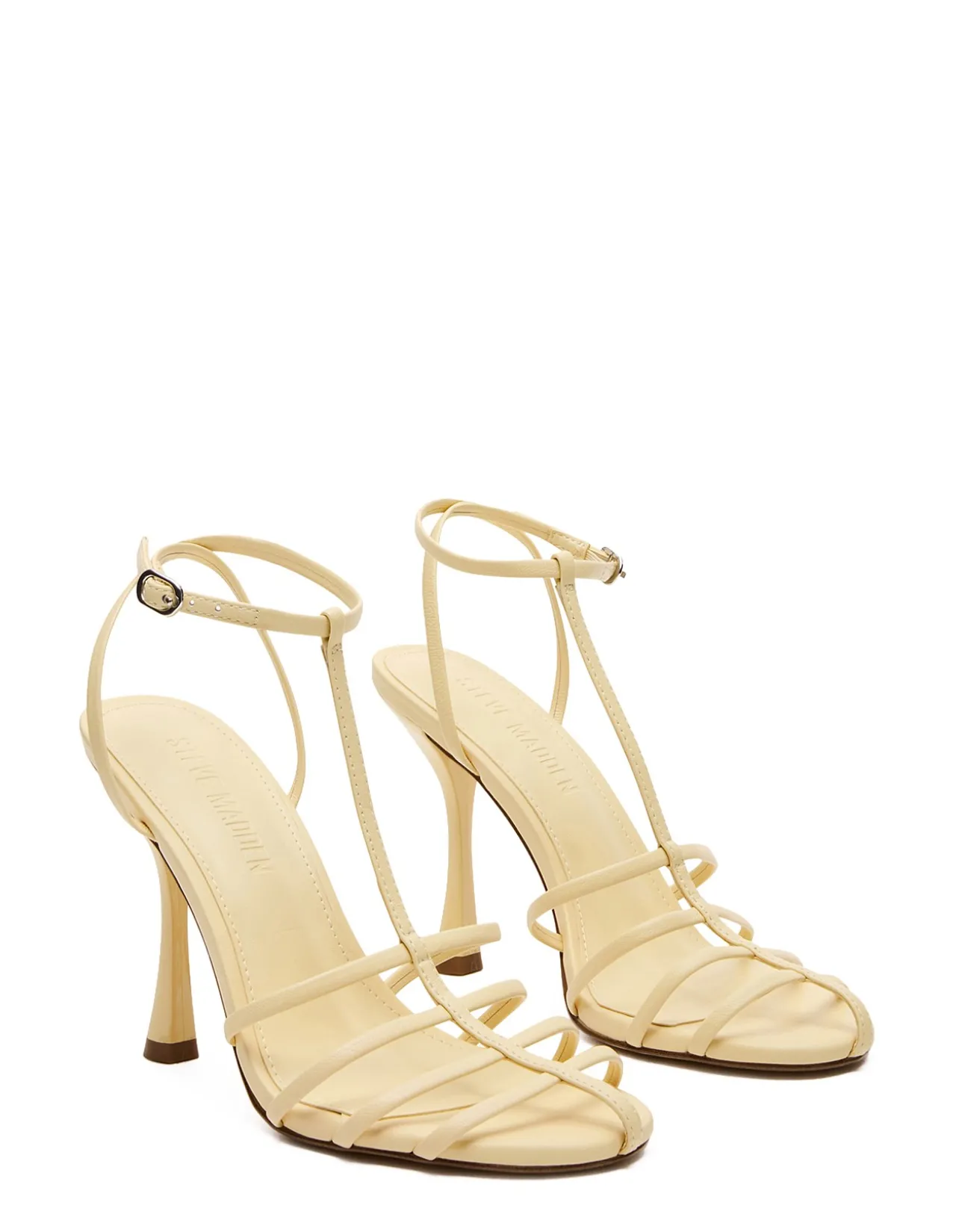TILDAH STILETTO HEEL YELLOW LEATHER