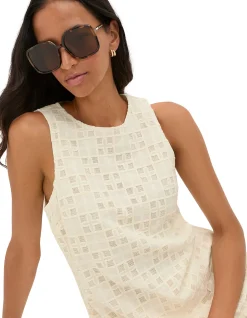 TILE EMBROIDERY TOP