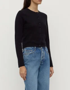 Tilly Wool Cashmere Cardigan Black