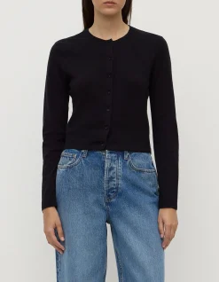 Tilly Wool Cashmere Cardigan Black