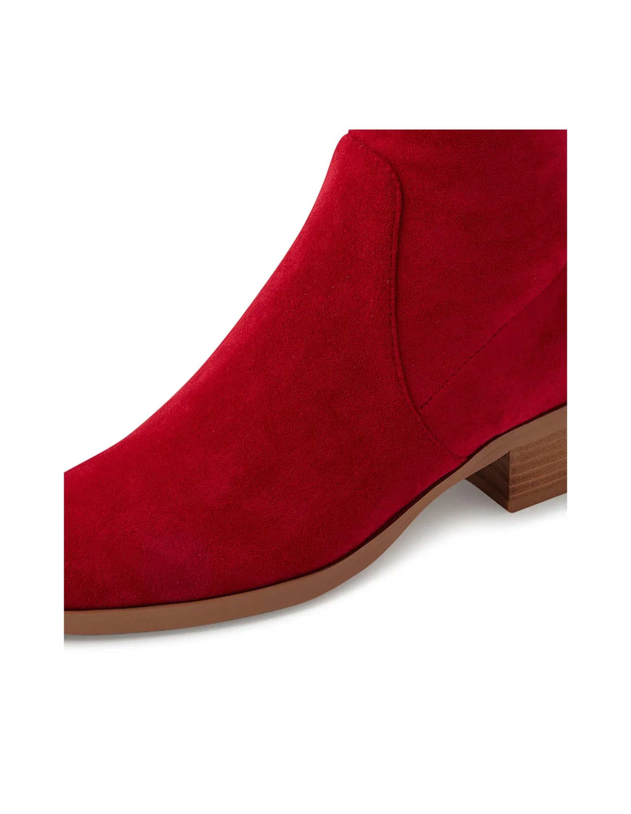 Timothie Stretch Microsuede Knee High Boots