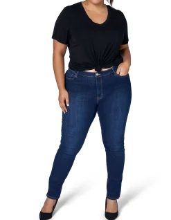 Tina Curve Mid Rise Skinny Jean