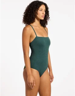 Tirari Nights Minimal Tank One Piece Swimsuit