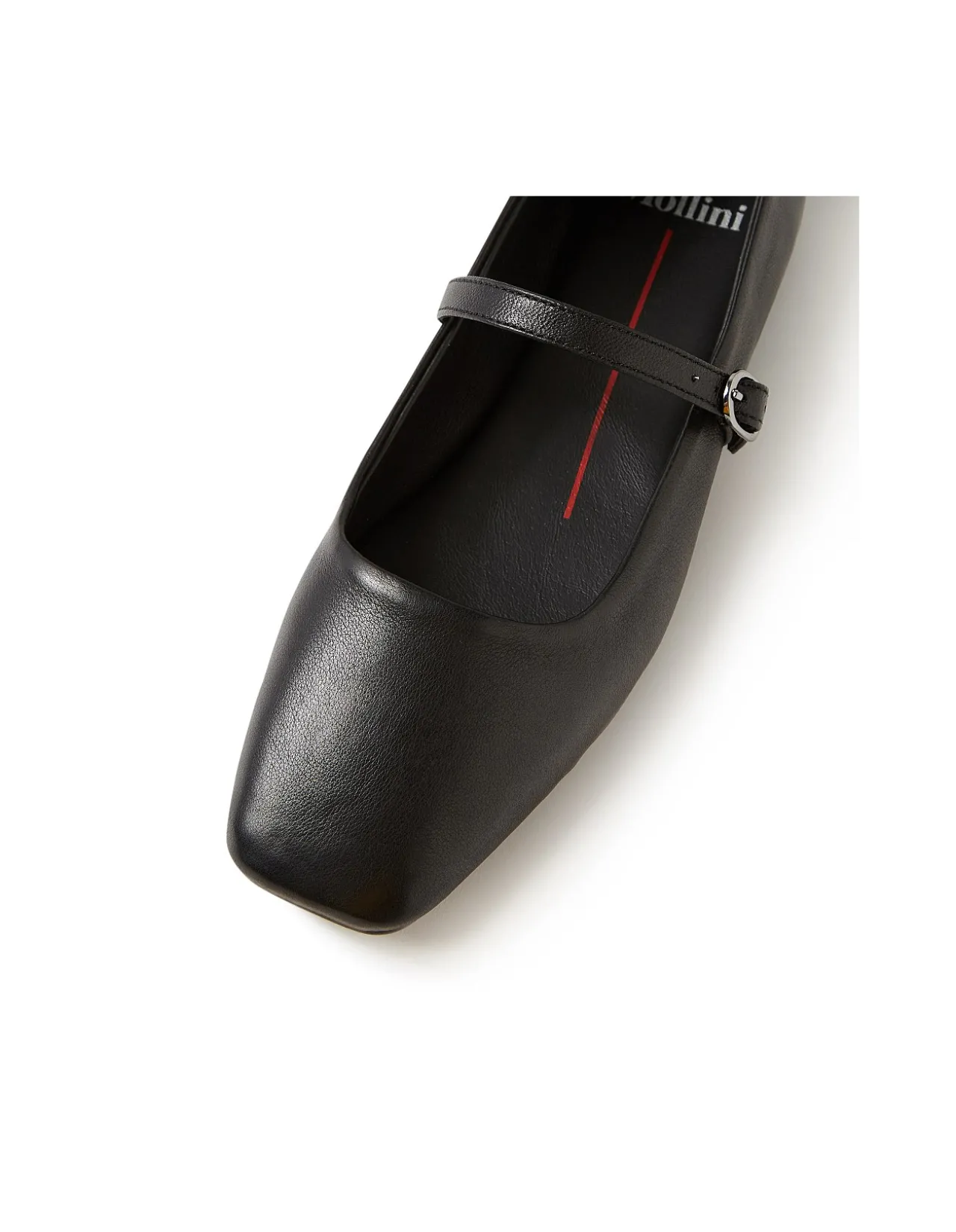 Tokena Square Toe Strap Ballet Flats
