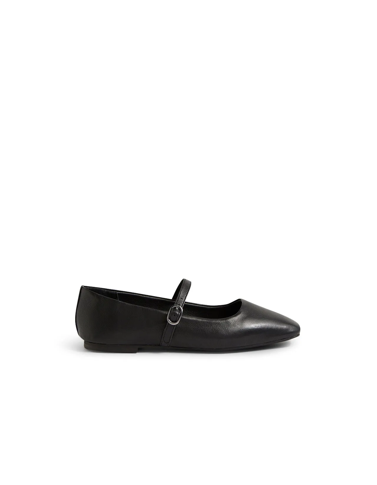 Tokena Square Toe Strap Ballet Flats