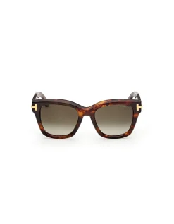 TOM FORD ICON FT1329 - COLOURED HAVANA WOMEN'S SUNGLASSES