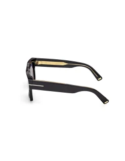 TOM FORD ICON TI0023 - SHINY BLACK WOMEN'S SUNGLASSES