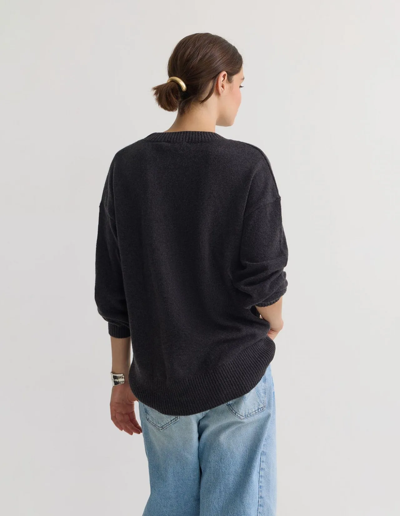 TONI CASHMERE BLEND CREW NECK