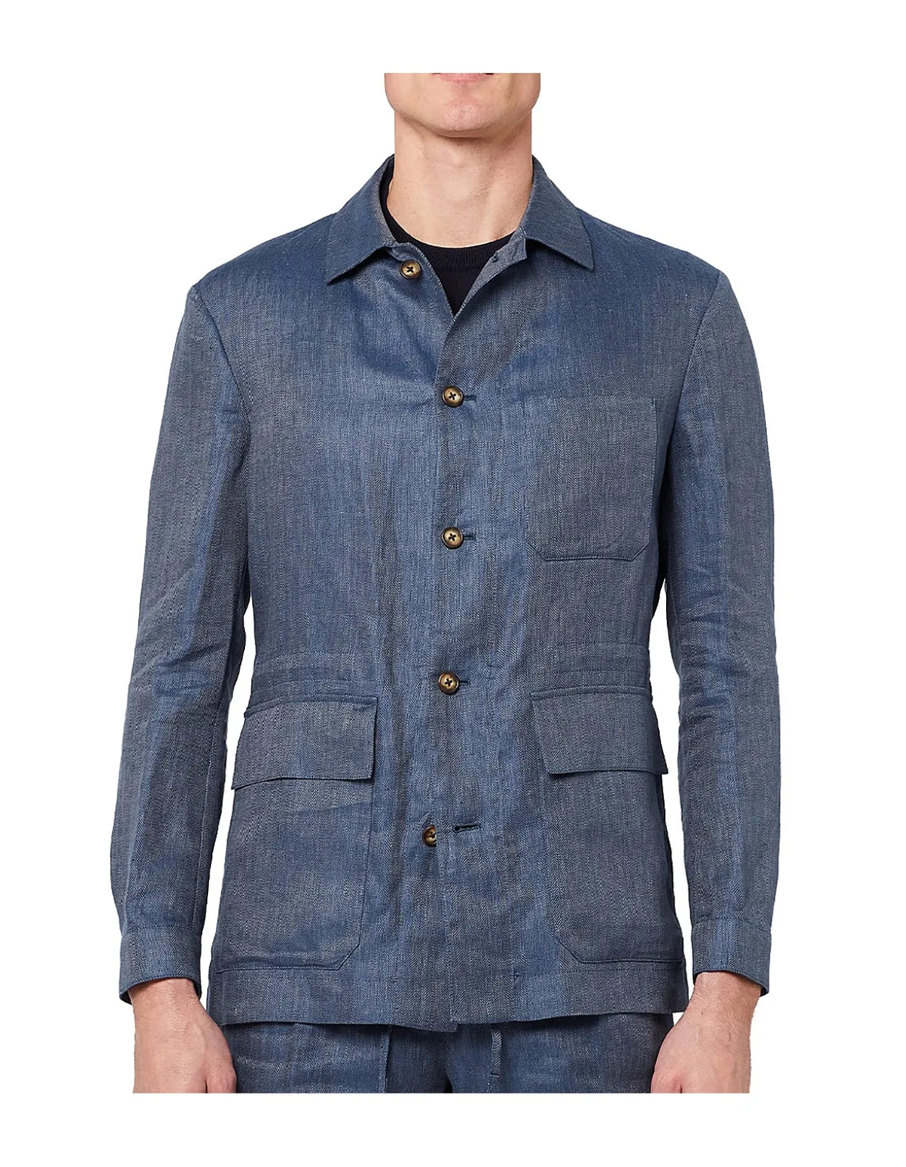 TOORONGA CASUAL JACKET - BLUE