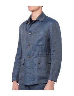 TOORONGA CASUAL JACKET - BLUE