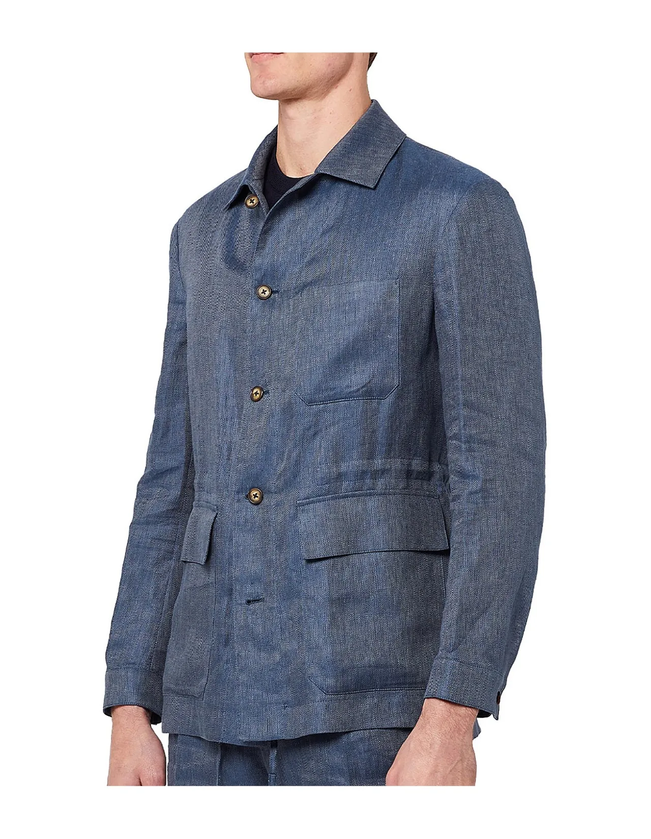 TOORONGA CASUAL JACKET - BLUE