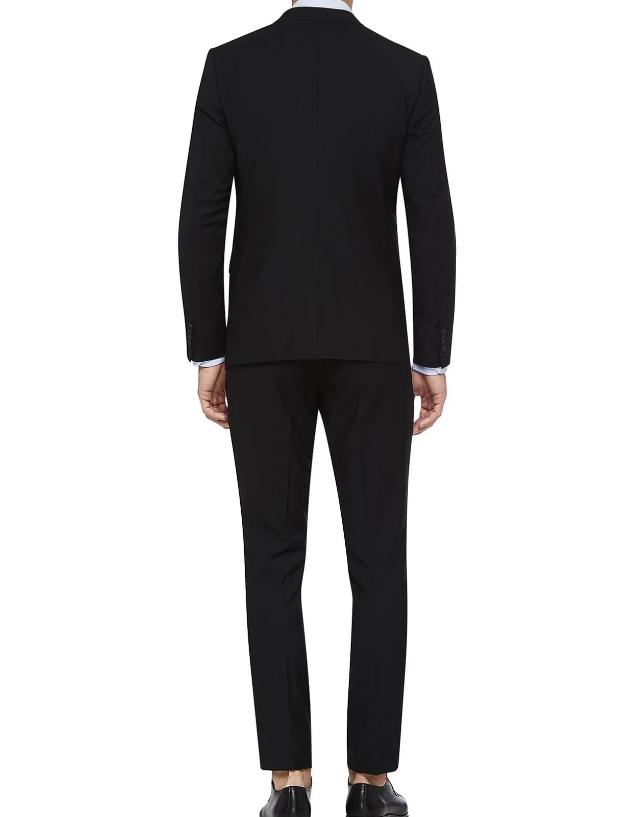 Travel Auden Wool Suit Jacket Black