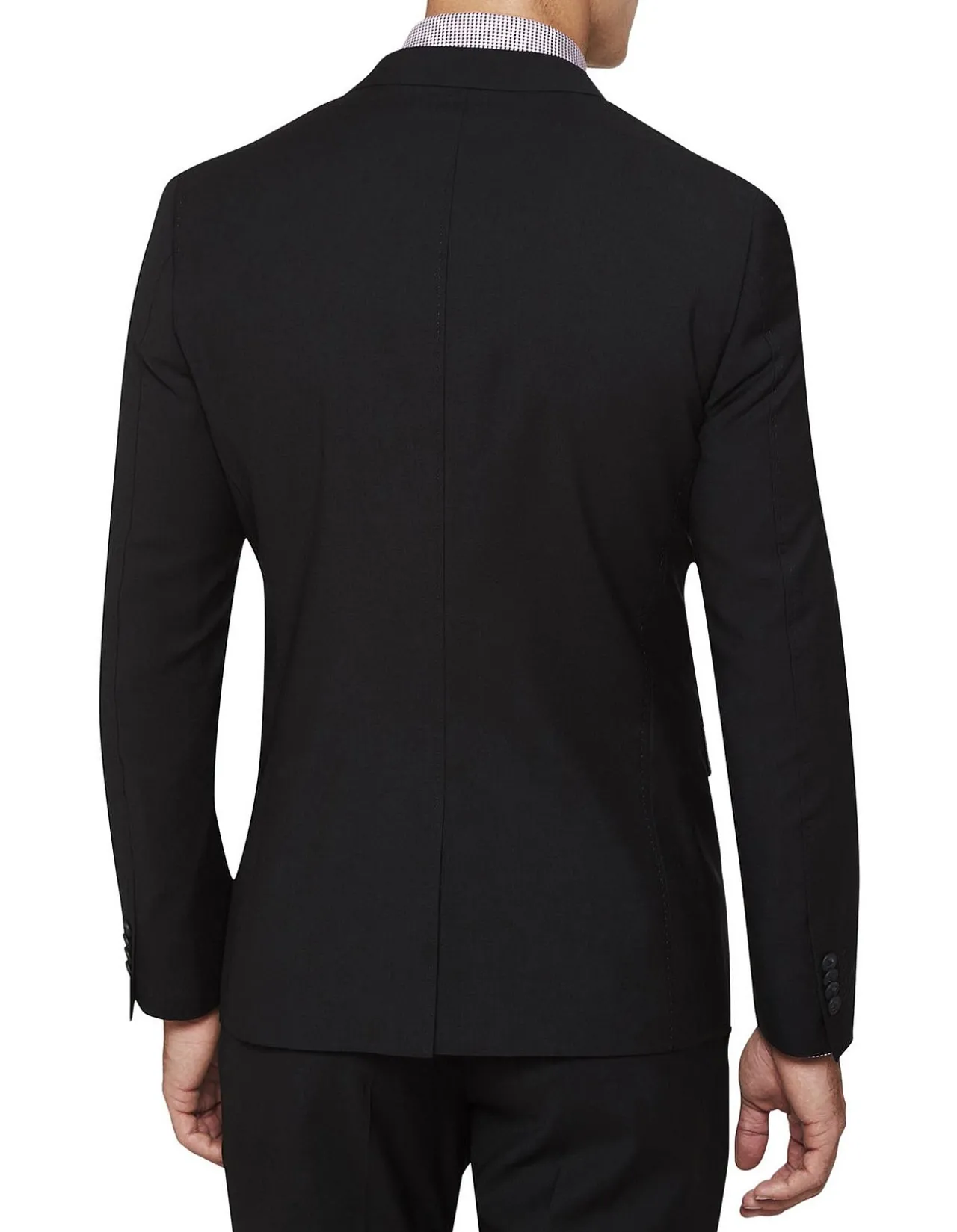 Travel Auden Wool Suit Jacket Black