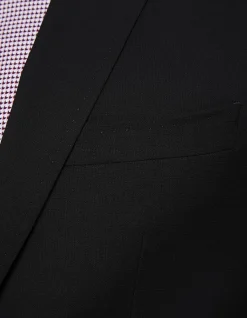 Travel Auden Wool Suit Jacket Black