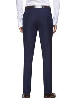 Travel Auden Wool Suit Trousers Navy