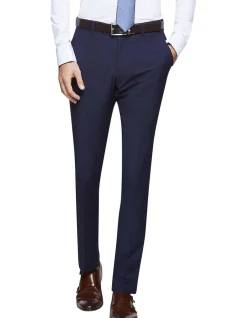 Travel Auden Wool Suit Trousers Navy