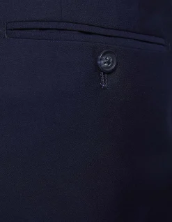 Travel Auden Wool Suit Trousers Navy