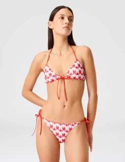 Triangle Bikini Floral Viscose