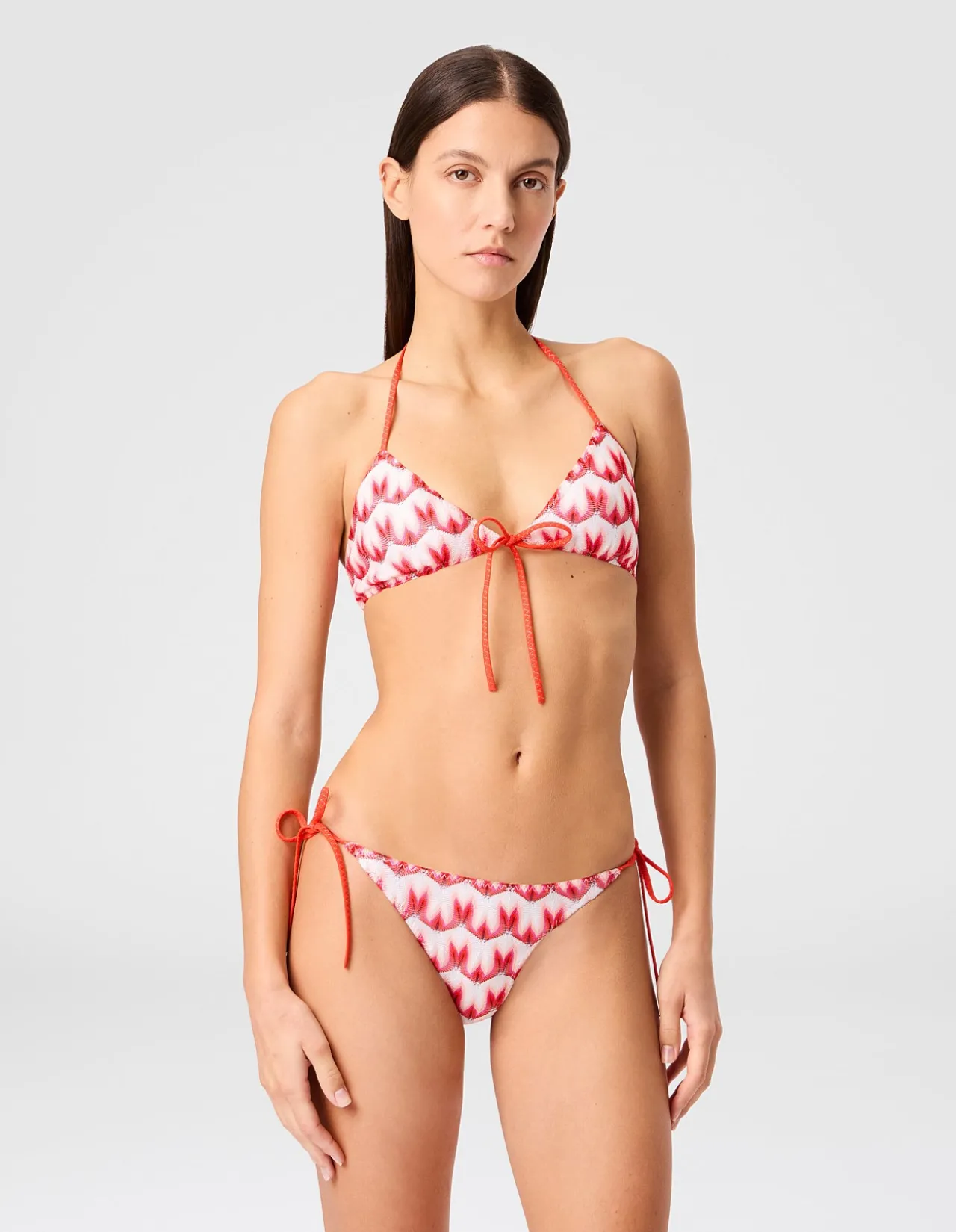 Triangle Bikini Floral Viscose