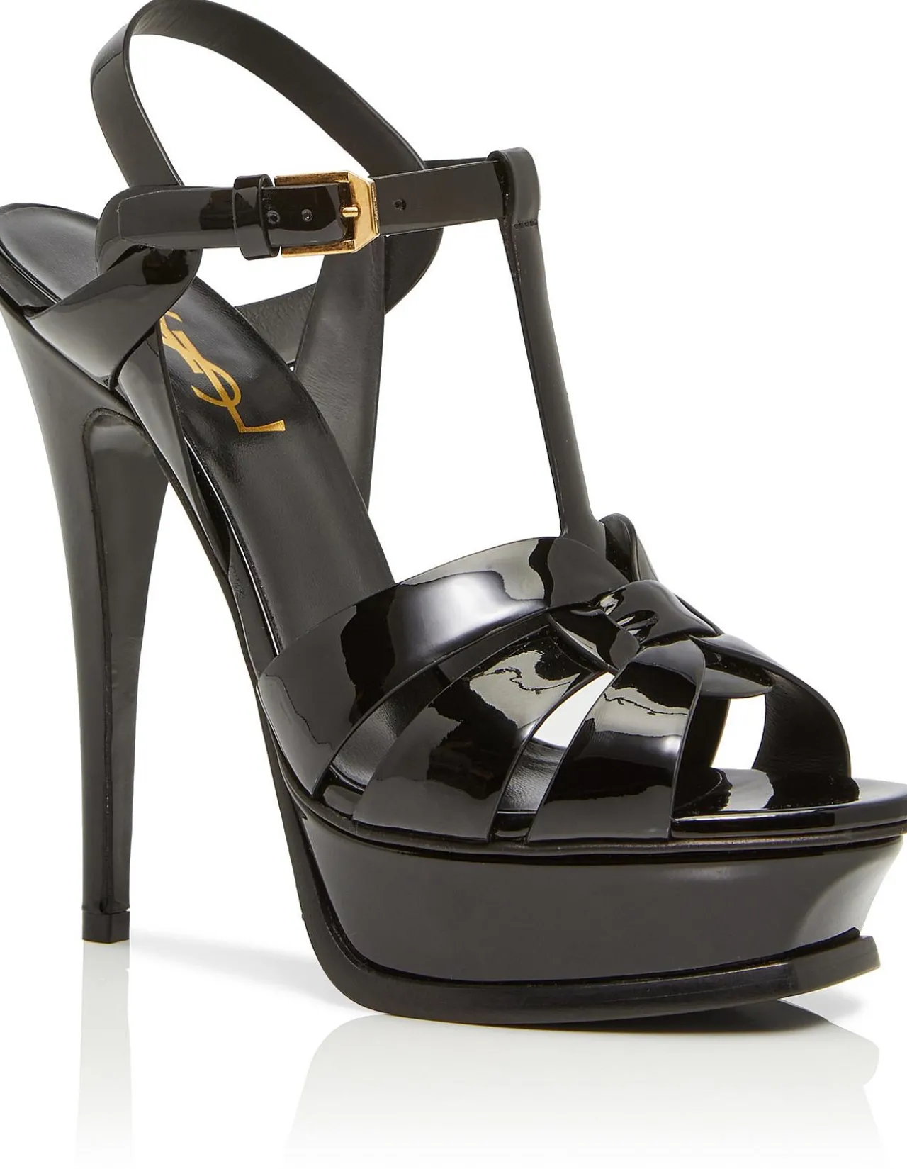 Tribute Patent Platform Sandal 105
