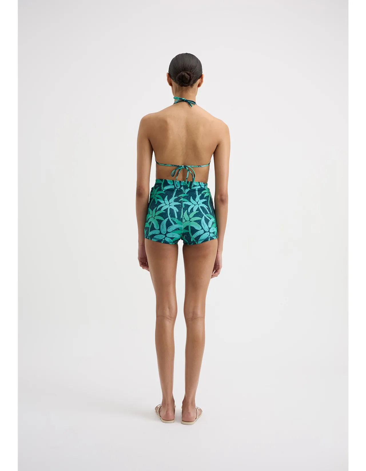 Tropical Print Swim Shorts